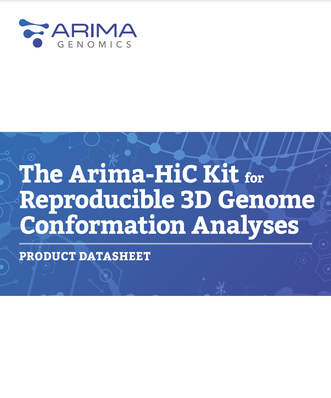 Genome Conformation Product Datasheet